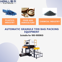 Machine d'ensachage automatique de granulés en film plastique d'aluminium pour l'industrie chimique, capacité 50 kg