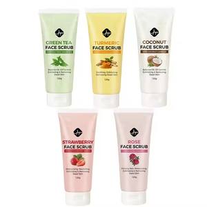 Vitamin C and Turmeric Face <strong>Scrub</strong> <strong>Cream</strong> Private Label Organics <strong>Facial</strong> <strong>Scrub</strong> Exfoliating Clears Blackheads Improve Dark Spot Acne - Product Image 6