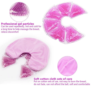 Almohadillas de Gel para el pecho, paquete de terapia para aliviar el dolor de la <span class=keywords><strong>lactancia</strong></span> materna, <span class=keywords><strong>Mastitis</strong></span>, Engorgement - Product Image 5