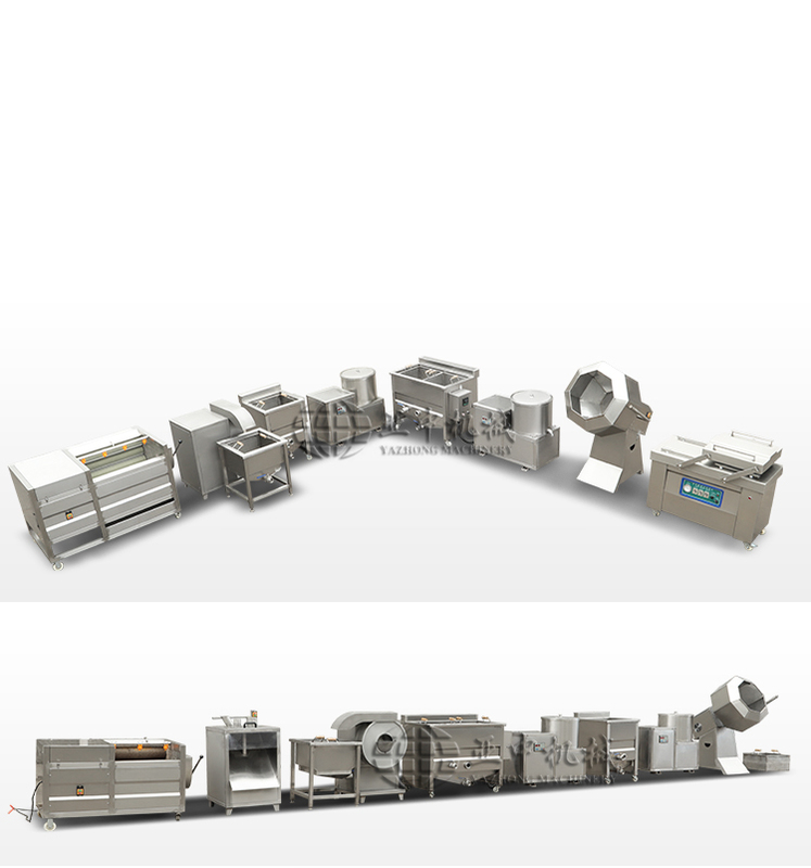 Semi automatic Commercial Food Processing Line