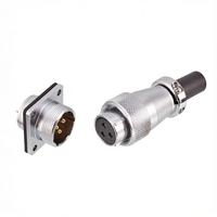 Connecteur d'aviation circulaire P20 mâle-femelle à 2-12 broches pour capteur d'automatisation
