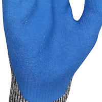 Gants de sécurité industriels MaxiPact résistants aux coupures en HPPE avec revêtement en latex ondulé, conformes à la norme EN388 Niveau C, anti-coupures, pour le jardinage