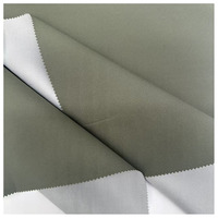 Tela de Sarga Elástica T8 Personalizada de Algodón y Seda Fría para Chaqueta Cortavientos, Abrigo, Textil Antiarrugas de Imitación Algodón Poliéster