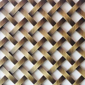 Woven Metal <strong>Beaded</strong> Door Curtain Decorative Chain Mesh Stainless Steel Curtain Mesh Fireplace Wire Mesh Curtain - Product Image 6