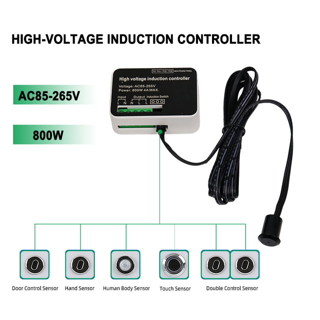 Wholesale 220V Smart Touch Sensor/Hand Sensor/Door Control Switch 800W Indoor Motion Sensor Light Switch