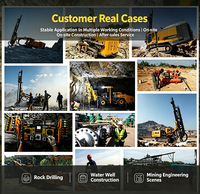 Rig Pengeboran Crawler Portabel Bertenaga Diesel Terintegrasi Besar Kaishan KT25 dengan Komponen Inti