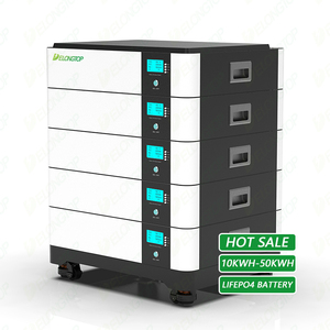 Stackable Energy Storage 48V 200AH 10kwh 20kwh 30kwh 50kwh 51.2v 100ah 5kwh <b>Battery</b> Solar Power System HS51200-10, HS51200-10 In - Product Image 1