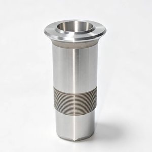 Bouchon de raccordement rapide CNC pour installation traversant les murs, en acier inoxydable 304, pour l'installation de tuyaux à travers les murs, personnalisé en usine - Product Image 1