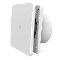 Diffuseur d'air carré en ABS MIA HVAC, conduit d'aération, sortie d'échappement, diffuseur d'air monté au plafond, feuille de diffuseur d'air en plastique