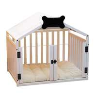 Cages et Niches pour Animaux de Compagnie – Maison de Luxe en Bois pour Chien avec Toit – Lit pour Chien de Petite et Moyenne Taille – Utilisation Intérieure – Fournisseur OEM ODM en Gros