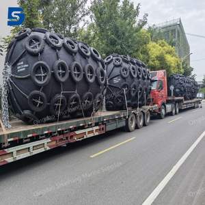 Shunhang marka pnömatik balıkçı teknesi Yokohama çamurluk deniz malzemeleri kauçuk bariyer - Product Image 2