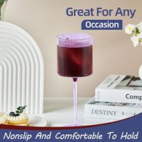 Gobelets en plastique de 12 oz, verres à vin en acrylique, verres à cocktail en plastique transparent incassables, recyclables, résistants aux chocs, réutilisables