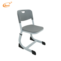 Meubles scolaires modernes en métal, ensembles scolaires réglables pour enfants, table en bois avec tiroir, tables et chaises pour enfants pour l'école