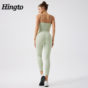 Private Label Plus Size Gym Gym Gym Yoga Fitness Set Set di allenamento personalizzato Set da ginnastica <span class=keywords><strong>femminile</strong></span> Activewear per le donne - Product Image 6