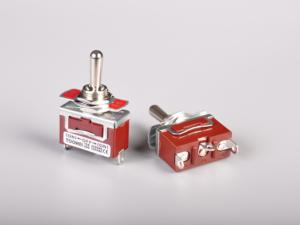 Toowei (EIN) AUS (EIN) Löt anschluss Kippschalter 12mm 3 Wege 3 Pins Momentan Kippschalter - Product Image 4