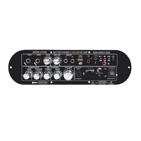 Carte amplificateur domestique D1000 pour entrée USB TF double microphone 5.0 50W+50W+100W 2.1 canaux Mini style en alliage d'aluminium avec subwoofer