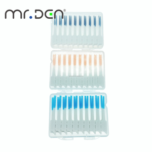 Cepillo Interdental <span class=keywords><strong>Mr</strong></span>.Den Cepillo Interdental Push-Pull Cepillo Interdental Desechable Palillos de Silicona para Limpieza Bucal - Product Image 3