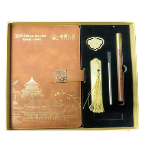 Cuaderno A5 Estilo Chino Gangtong en Stock, Bloc de Notas Empresarial con Logotipo Personalizado, Set de Regalo Cultural y Creativo de Alta Gama - Product Image 3