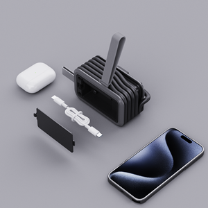 ปลั๊กไฟพกพา 16A พร้อมสายยาว 1.4 เมตร มีช่องเสียบ USB 1 ช่อง และ TYPE-C 2 ช่อง มาตรฐาน EU KC รองรับหลายปลั๊ก - Product Image 6