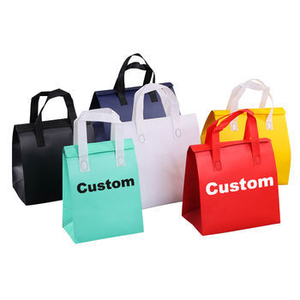 Custom Logo Fast Ship Disposable Food Thermal Cooler Bag Nonwoven Aluminum Foil Bag for Cake Bread Coffee Take Out Bags - Product Image 3