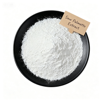 Extrait de Palmier Nain de Qualité Alimentaire en Poudre, Fourniture Directe Usine, avec 25% d'Acides Gras, Emballé Sous Vide en Fût pour Compléments Alimentaires