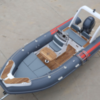 Bateau de pêche semi-rigide de 5,5 m (18 pieds) à vendre RIB550