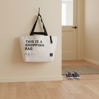 Vente en gros de sacs à provisions tissés en PP réutilisables laminés avec logo personnalisé sac tissé promotionnel avec logo personnalisé