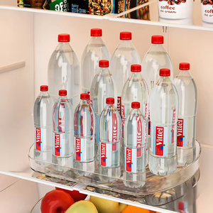 Vierkante Draaitafel Organizer Luie Susan Voor Koelkast Koelkast Kast Pantry Aanrecht Opslag Planken & Eenheden - Product Image 5