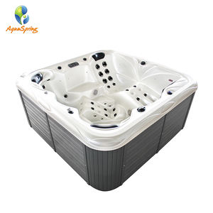 Spa extérieur en acrylique américain de style moderne d'usine, bain à remous de massage pour 6 personnes avec ozonateur - Product Image 3