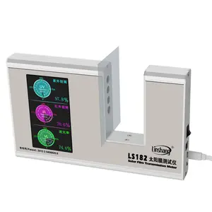 LS163A Pengukur Transmisi Film Surya, Pengukur Warna untuk Kaca Film & Kaca Film Stik, Kaca Mobil Transmisi VL Inframerah UV dan
