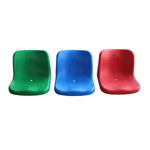 Brand new and premium HDPE stadium chairs plastic stadium bleacher seat for sports arena gym and football centers