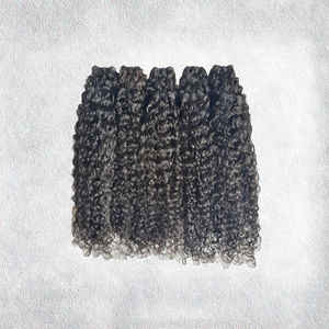 Wholesale HairX 100g 100% Cabello Virgen Remy con Cutícula Completa Alineada, Ondulado, Sin Procesar, Crudo, Doble Trama a Máquina, Extensiones Naturales Indias - Product Image 3