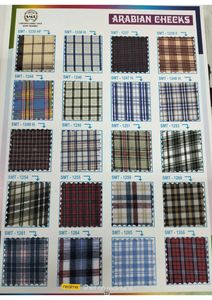 Precio barato de hilo teñido Check Shirting tela para hombres y mujeres tela de la ropa de fabricante indio - Product Image 6