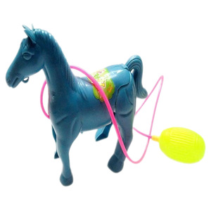 Juguete Inflable de Caballo de Plástico, con Forma de Animal, para Empujar y Tirar, para Niños de 4 a 6 Años, Unisex - Product Image 3