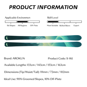 Sports d'hiver Freeride <span class=keywords><strong>Freestyle</strong></span> Ski et <span class=keywords><strong>snowboard</strong></span> Produits de ski Snowboards Skis Skiboard - Product Image 3