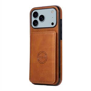 Funda Magnética de Cuero con Bloqueo Antirrobo para iPhone 17 Air 16E 15 14 Plus 13 12 Mini 11 Pro Max SE XS XR 8 7 - Product Image 2