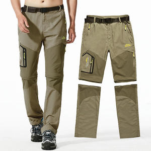 Pantaloni sportivi personalizzati ad asciugatura rapida pantaloni <span class=keywords><strong>da</strong></span> <span class=keywords><strong>Trekking</strong></span> all'aperto <span class=keywords><strong>pantaloncini</strong></span> Cargo impermeabili leggeri con tasche con cerniera - Product Image 4