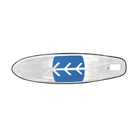 Lacs et rivières Maniabilité transparente Stand up paddle board Vente en gros Sup Hard Paddle Board