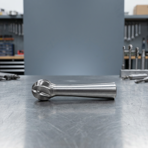 Marca de la Casa RA # 8 fresas de carburo, paquete de 100, plateadas, vástago de 1/8 para turbina manual de baja velocidad, fuente de alimentación, hechas de metal duradero - Product Image 3