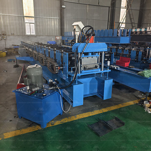 Scaffolding <b>Walk</b> No Pouring Decking Roll Forming <b>Machine</b> High Productivity Semi-Automatic for <b>Walk</b> Board Production - Product Image 3