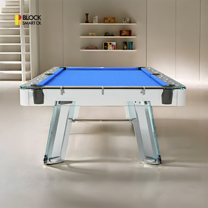 Bàn bida kính đá phiến cao cấp hiện đại, thiết kế chuyên nghiệp, xuất xưởng trực tiếp, bàn bida ngoài trời - Product Image 4