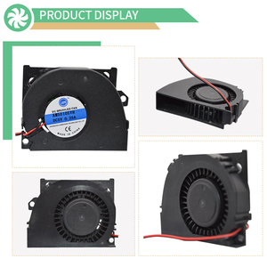 Ventilateur de refroidissement de voiture personnalisé <span class=keywords><strong>CCHV</strong></span> 50x50x10mm 5010 5V/12V/24V Ventilateur de soufflage AC Micro ventilateur centrifuge - Product Image 5