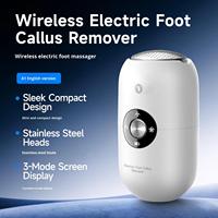 Ponceuse électrique à pieds en acier inoxydable, très vendue à l'international, pour l'élimination des callosités et des peaux mortes, entièrement automatique et haute performance