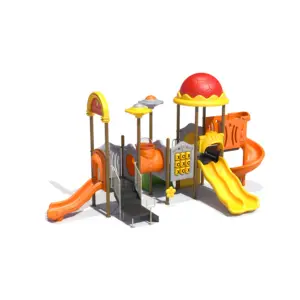 Football Outdoor Playground Equipment School Cheaper Playground Outdoor Plastic Slide from Factory Kids Paradise