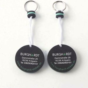 High Quality <b>Custom</b> Logo Floating <b>Keychain</b> Wholesale Eva Foam Promotional Carabiners & Keychains - Product Image 3