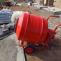 Herstellerdirektverkauf Beweglicher Kleiner 160L Betonmischbehälter 2,5KW Motor Hocheffizienter Mörtelmischer mit Motor