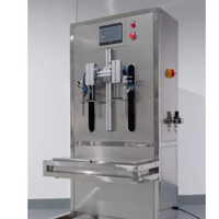 Machine de remplissage de liquides pour bouteilles de 1 et 5 gallons, pour détergent, nettoyant, huile moteur, eau, avec remplissage par pesage