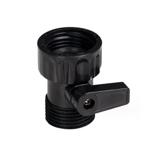Wholesale Off Valve Garden Plastic Hose Connector 3/4 " Internal Thread Sprinkler Fitting Tap Adapter With Control Water Valve