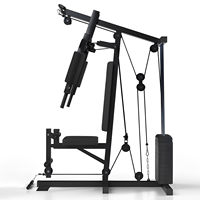 Cage d'alimentation multifonctionnelle unisexe, banc à squat, station de musculation à domicile pour musculation, haltérophilie