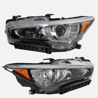 Phares LED version américaine sans AFS, ensemble de phares avant de remplacement pour Infiniti Q50 2014-2022